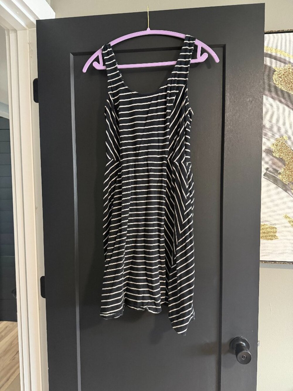 Striped Dress sz L